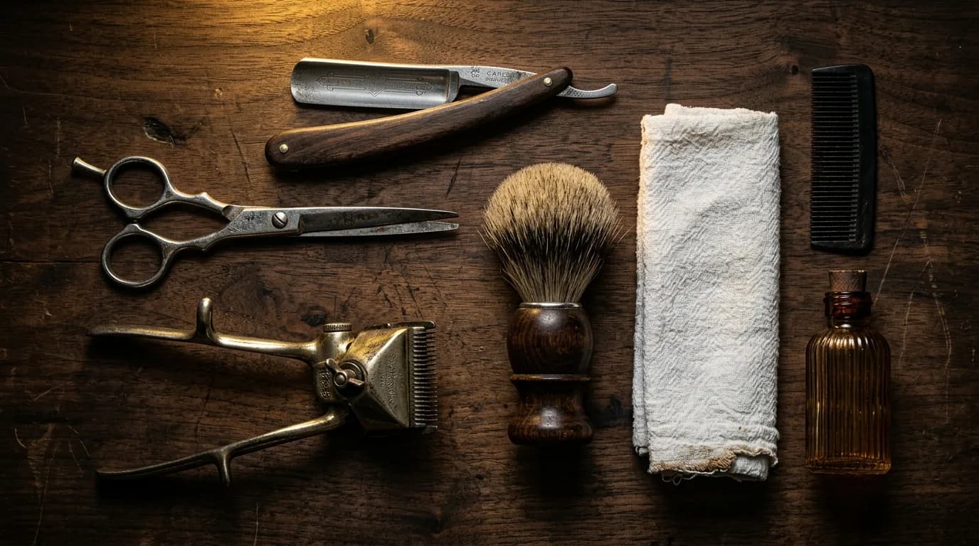 Herramientas de barbería